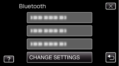 CHANGE SETTINGS